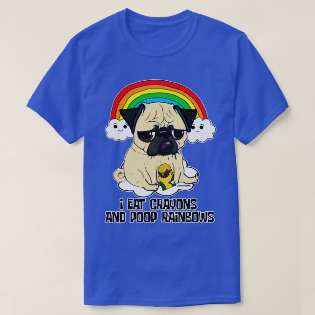 I eat crayins T-Shirt (Design Front)