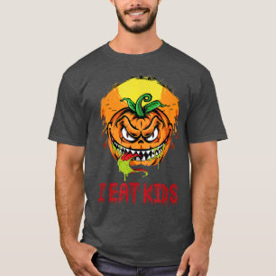 I Eat Kids, Funny Halloween for Boys And Girls T-Shirt