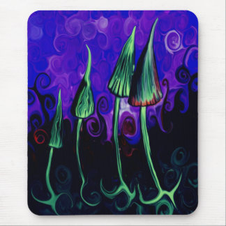 I eat mushrooms - magic mushrooms - mouse pad