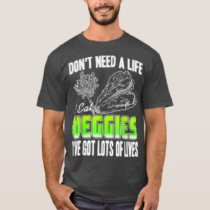 I Eat Vegies Vegan Vegetarian Healthy Gift  T-Shirt