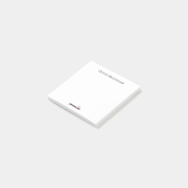 I Edit Because I Can Personalised Post-it Notes (Angled)