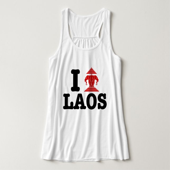 I Erawan (Love) Laos Singlet (Design Front)