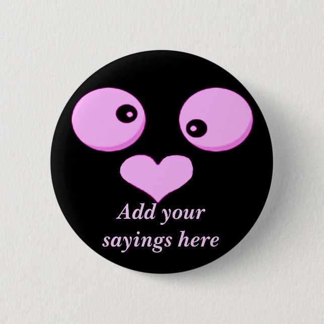 I Express_ 6 Cm Round Badge (Front)