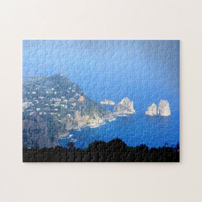 i Faraglioni rocks Capri Island, South Italy Jigsaw Puzzle (Horizontal)