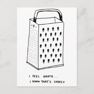 I Feel Grate Postcard