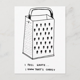 I Feel Grate Postcard