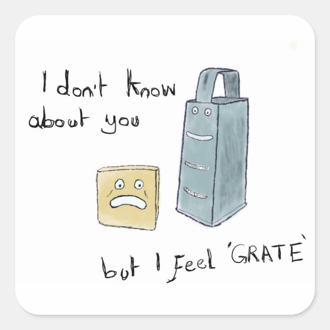 I Feel Grate - Sticker Pack (Front)