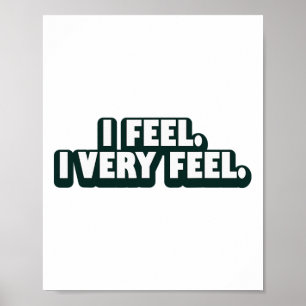 I Feel I Very Feel Funny Boxing Poster