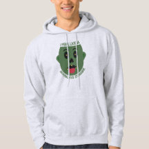 I Feel Like A Brainless Zombie Hooded Sweatshirt