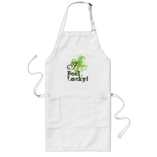 I Feel Lucky! Apron (Front)