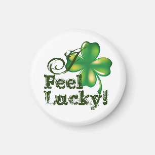 I Feel Lucky, St. Patrick's Day, magnet