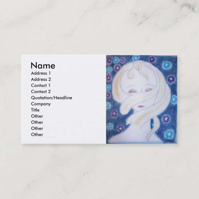 I feel My Universe-Business Cards (Front)