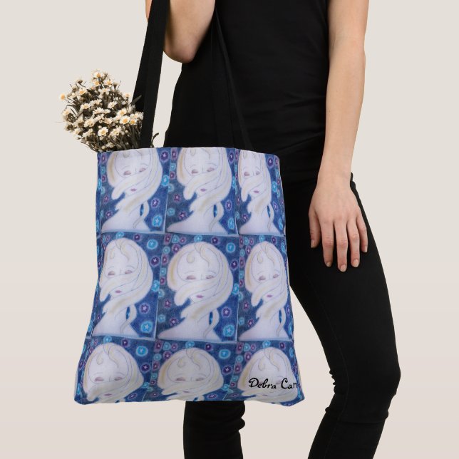 I Feel My Universe Tote Bag (Close Up)