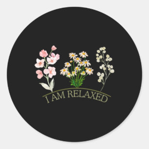 I Feel Relaxed Sticker 