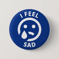 I Feel Sad Blue Crying Emoji Face Emotion