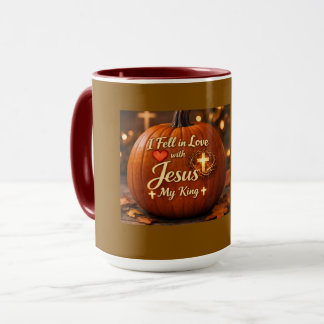 I FELL IN LOVE WITH JESUS MUG