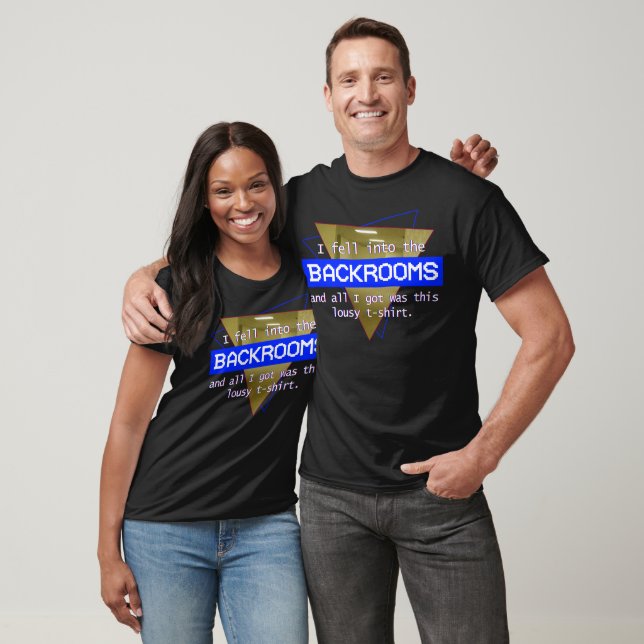 I Fell Into the Backrooms Retro Shirt (Unisex)
