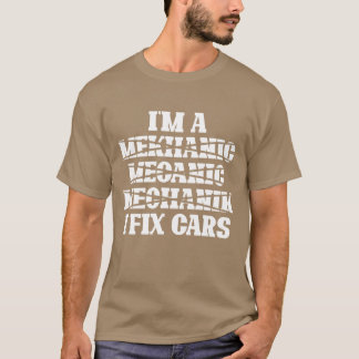 I Fi Cars Car mechanic workshop T-Shirt