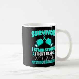 I Fight Hard Polycystic Kidney Disease Awareness Coffee Mug