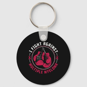 I Fight Multiple Myeloma Awareness Support Boxing  Key Ring