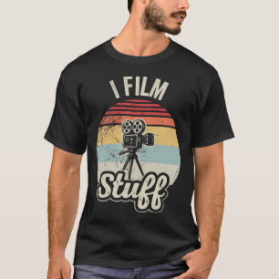 I Film Stuff Retro Camera Enthusiast T-Shirt