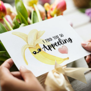 I Find You So Appealing Folded Greeting Card