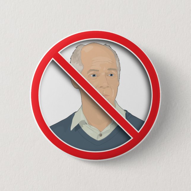 "I Fired Scott Bell" Button (Front)