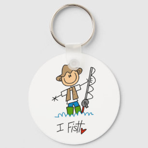 I Fish Key Ring