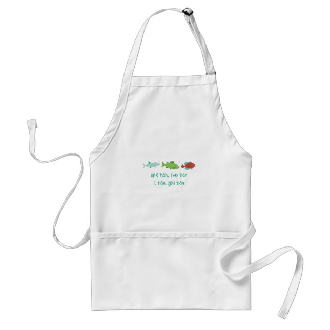 I Fish You Fish Standard Apron (Front)