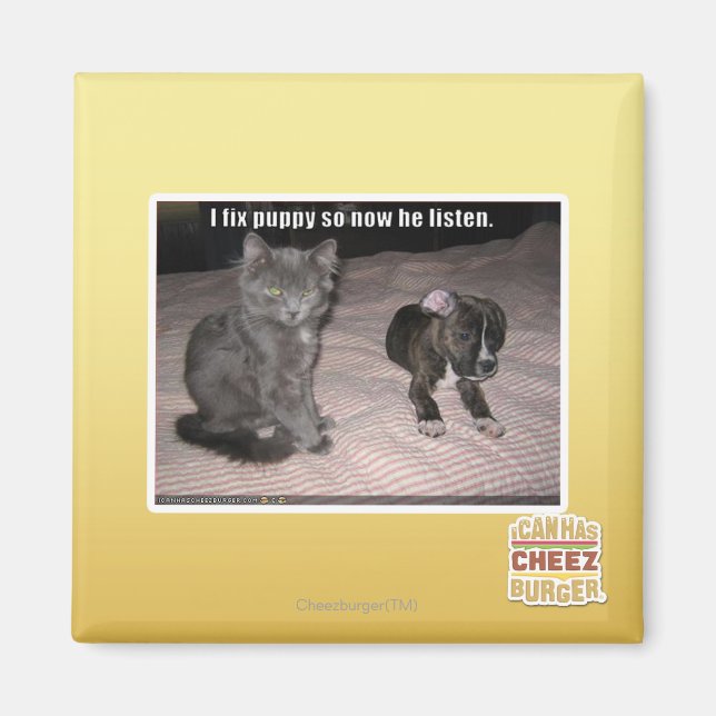 I fix puppy magnet (Front)