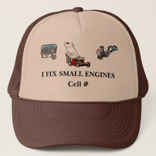 I Fix Small Engines Trucker Hat