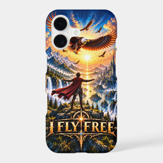 I Fly Free Epic Fantasy Eagle iPhone 17 Case