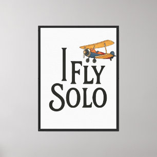 I Fly Solo: Bold Spirit Canvas Print