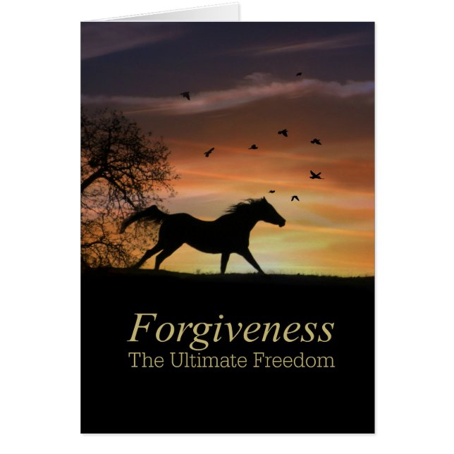 I Forgive You Card, All Is  Forgiven (Front)