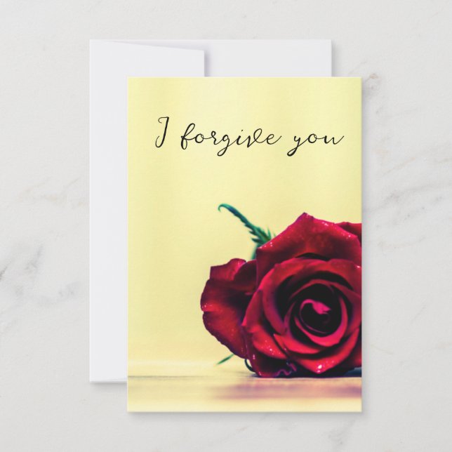 i forgive you sky horse invitation (Front)