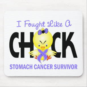 I Fought Like A Chick Stomach Cancer Survivor Mouse Pad