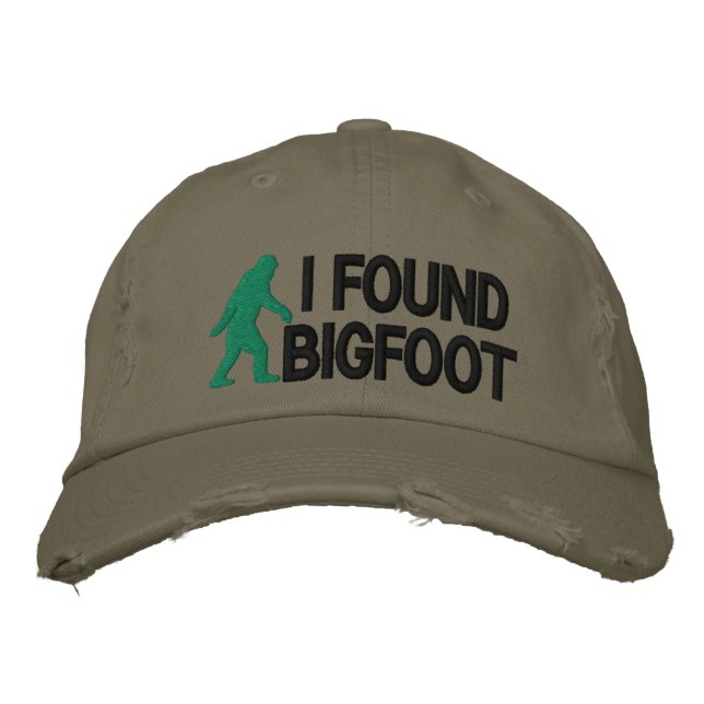I found bigfoot * large logo* embroidered hat (Front)