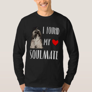 I Found My Soulmate Lhasa Apsos Dog  Best Friend T-Shirt