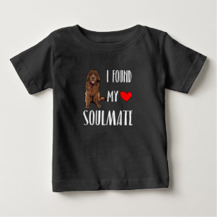 I Found My Soulmate Newfoundland Dog Lover Baby T-Shirt