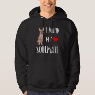 I Found My Soulmate Sphynx Cat  Best Friend Hoodie