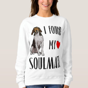 I Found My Soulmate Treeing Walker Coonhound Dog L Sweatshirt