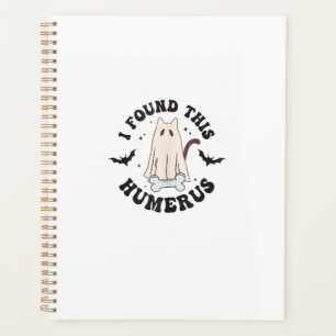 I Found This Humerus Humourous Funny Halloween Cat Planner