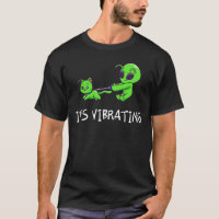 I Found This Vibrating Funny Alien and Cat T-Shirt