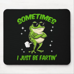 I Frog Sometimes Embarrassing Just Farting Mouse Pad