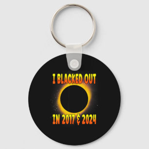 I Funny Blacked Out 2017 Total Solar Key Ring