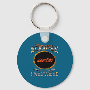 I Funny Solar Eclipse Bloomfield Indiana There Key Ring