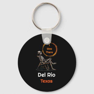 I Funny Solar Eclipse Del Rio Texas Key Ring