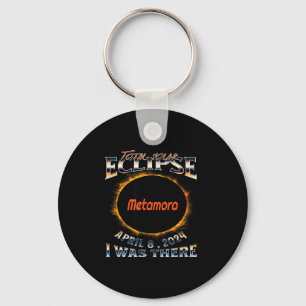 I Funny Solar Eclipse Metamora Indiana There Key Ring