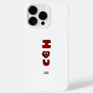 I Fuzzy U Apple iPhone 14 Pro Max Case