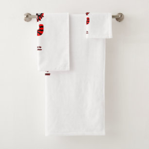 I Fuzzy U Bathroom Towel Set